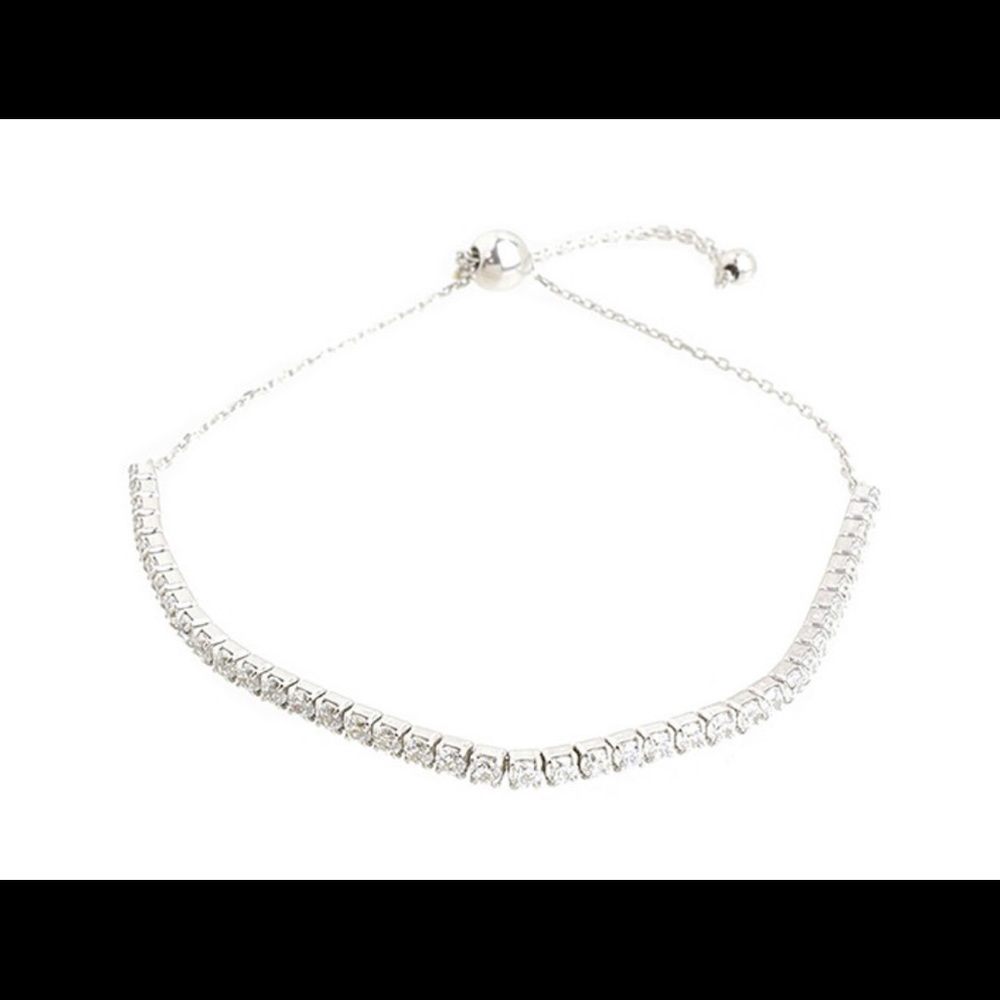cubic zirconia tennis bracelet